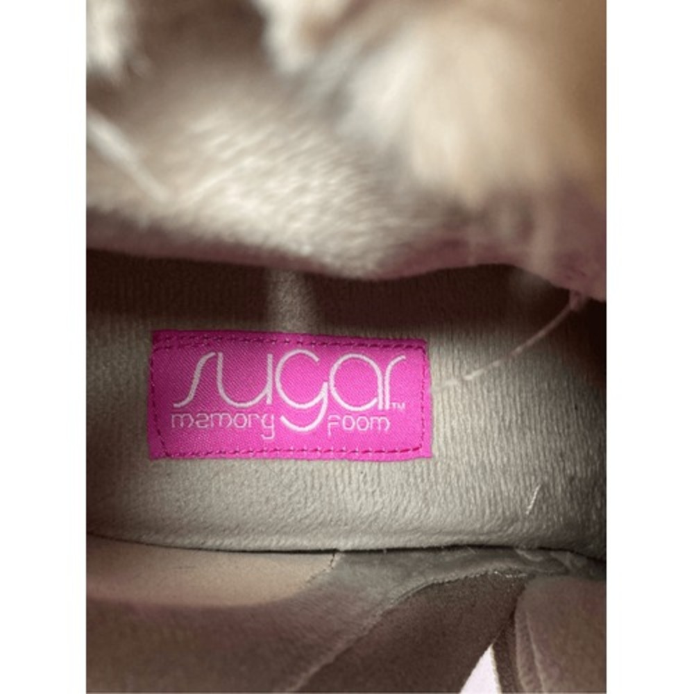 Sugar Kiwi Women's Hidden Wedge‎ Sneakers Tan 8 - Picture 7 of 10
